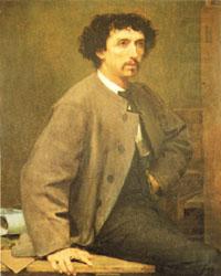 Paul Baudry Portrait of Charles Garnier china oil painting image